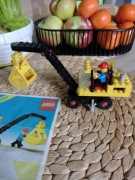 Lego zestaw 6678 żółta koparka z roku 1980