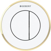 Geberit przycisk do wc Typ 10 biały-złoty 116.055.KK.