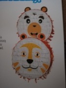 Piniata Kinder zwierzęta Dzień Dziecka Urodziny