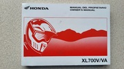 Oryginalna instrukcja obsługi Honda TRANSALP XL700V/VA,angielski,hiszpański