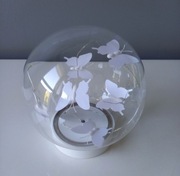 LAMPKA STOŁOWA NOCNA LED SZKLANA KULA