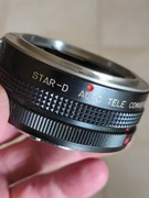Telekonwerter  STAR- D 2x Auto Tele Multi Coated do Pentaxa , moc.  K/PK. 