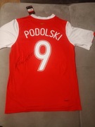 Koszulka Arsenal Lukas Podolski z autografem 