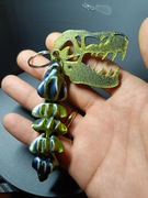 Zestaw Brelok/ zawieszka smok+ czaszka t-rexa