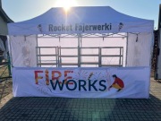 Namiot handlowy 4x2m | 1/3 ceny nowego | fajerwerki |63 kg |stan 10/10