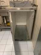 blat ze stali nierdzewnej PLASTMET z szafką