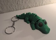 Brelok krokodyl 3D 