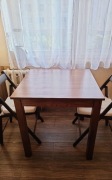 Stół drewniany 75x75x75 