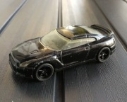 Hot wheels Nissan GT-R 2009 Czarny gumowe koła jak Premium