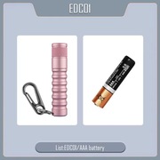 Mini latarka Lumintop EDC01 różowa 120 lm IPX80 odporna, z baterią Kraków