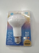 Żarówka diodowa skupiona LED R63 E27 9W= 62W 840lm ciepła