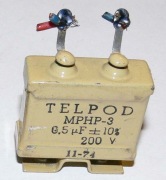 KONDENSATOR MPHP-3 0,5uF 200V UNITRA TELPO 