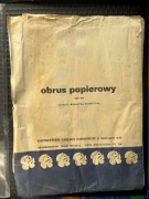 Obrus papierowy (nowy) - pamiątka PRL