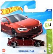 HOT WHEELS Tesla Model S Plaid Nowy autko Mattel 