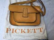 Pickett London – żółta skórzana torebka - designer