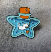 Przypinka metalowa pin
