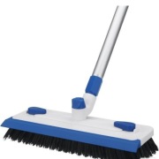 SZCZOTKA DO FUG PODŁÓG 3 W 1 SZTYWNE WŁOSIE  TELESKOPOWY REGULOWANY UCHWYT 