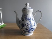 Dzbanek kawa porcelana wzór cebulowy z PRL - u