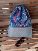 Plecak. Workoplecak z tkaniny wodoodpornej.