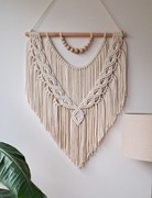 Makrama dekoracja na sciane boho scandi