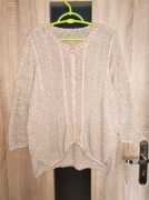 28 Beżowo pudrowy sweter rozmiar L/ XL