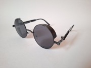 okulary przeciwsłoneczne unisex, styl steampunk 