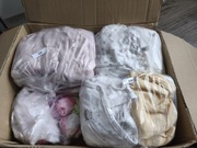 Zestaw / paczka ubranek dla dziewczynki noworodka 50 / 56