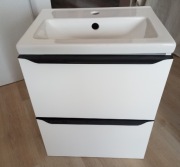 Szafka łazienkowa wisząca 50x36 z umywalką 