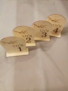 Numerki na stoły komplet 5szt 
