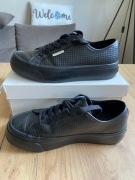 Calvin Klein Czarne Sneakersy Vulc Flatf Lace Up Rozm. 38