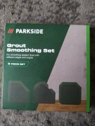 Parkside zestaw do wygładzania fug silikonu szpachelki gumki