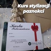 Karta podarunkowa na kurs stylizacji paznokci 