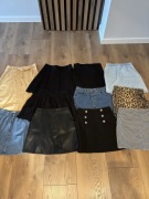 Spódniczka spódnica damska S 36 zestaw mega paka
