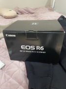 Kamera Canon R6 body