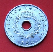 20  Lepta  1954  r  -   Grecja    stan !!!
