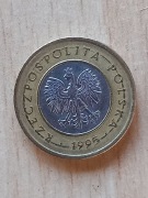 2 zł 1995 destrukt dodatkowy pierścień 