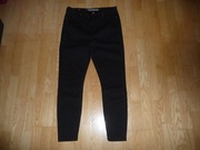CLOCKHOUSE SPODNIE DAMSKIE CZARNE SKINNY WYSOKI STAN R. 46 J. NOWE