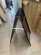 POTYKACZ STOJAK REKLAMOWY Stalowy 50x70 cm