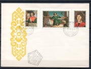 Mongolia - Kopernik  koperta FDC seria