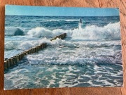 Karta pocztowa pocztówka Nad Bałtykiem