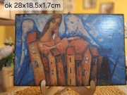 Obraz aniol nad miastem 