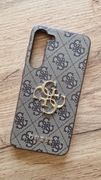 Etui Guess Big Logo do Samsung Galaxy S23+ plus, brązowe