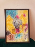 Rysunek A4 z oprawą. Brut Art