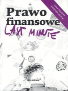 I. Ciepiela, T. Turek Prawo finansowe Last minute