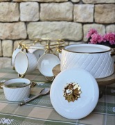 Zestaw do zup złoty, srebrny