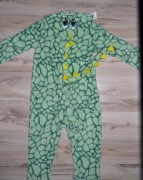 40^ smok dinozaur strój przebranie piżama 9/10 Lat_ 134/140