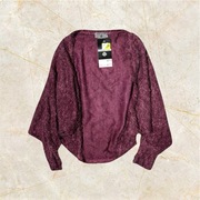 Sweter narzutka włochata, Woman.Code, XS