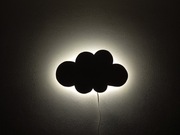 Drewniany kinkiet dla dzieci