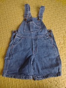 Kombinezon ogrodniczki spodenki jeansowe 104