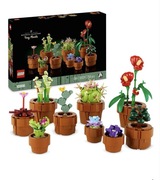 ZESTAW KLOCKÓW LEGO ICONS KLOCKI LEGO ROŚLINY W DONICZKACH KWIWATKI KWIATY